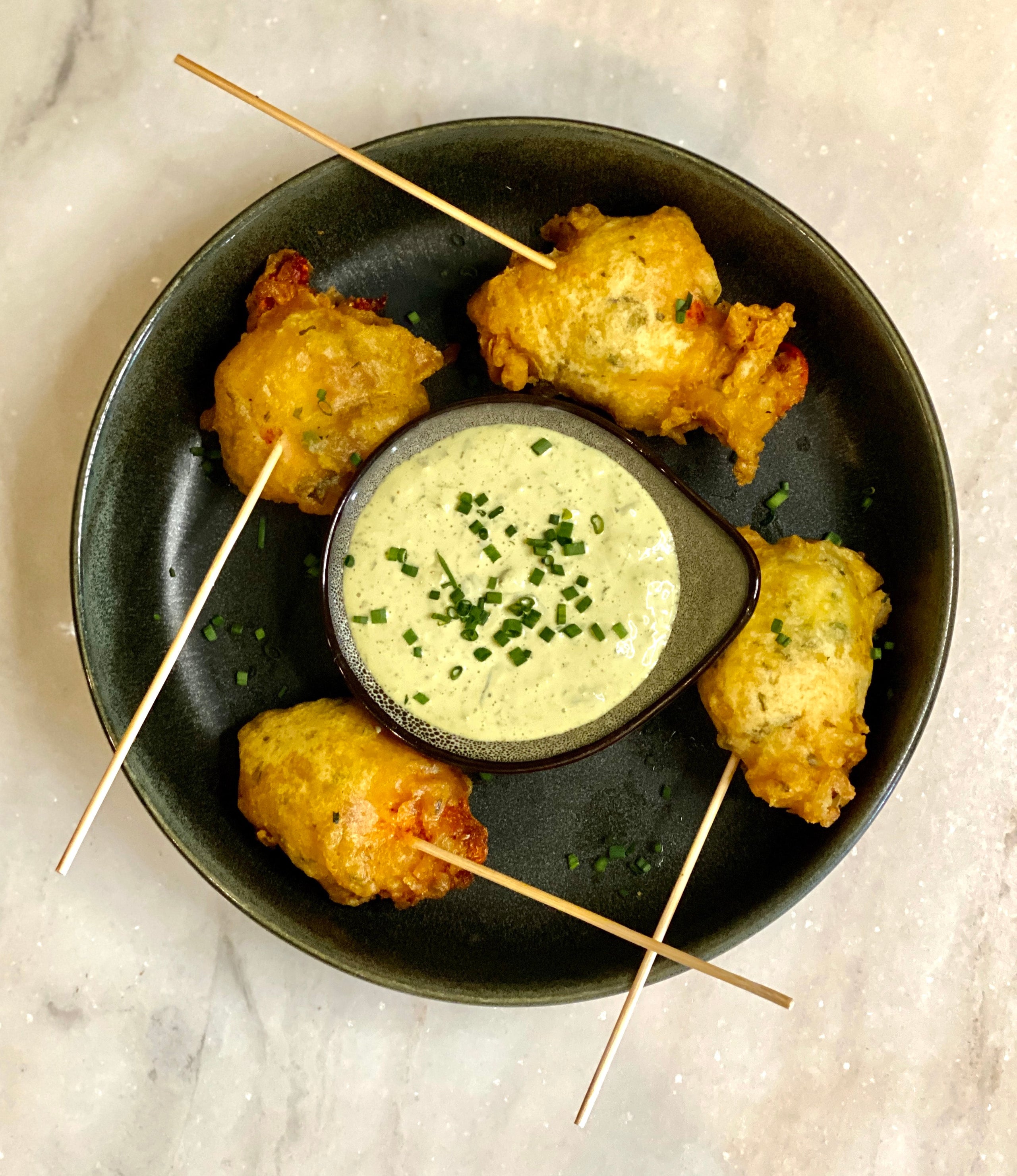Tempura Maine Lobster Lollipops Pacific Standard Prime
